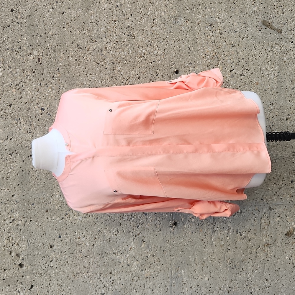DKNY button up blouse